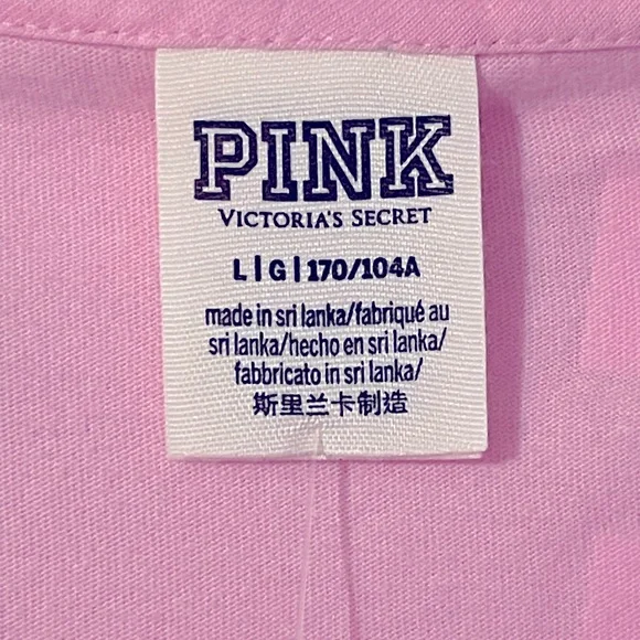 PINK Victoria’s Secrets T-Shirt with Pocket Size Large NWT - Picture 3 of 5
